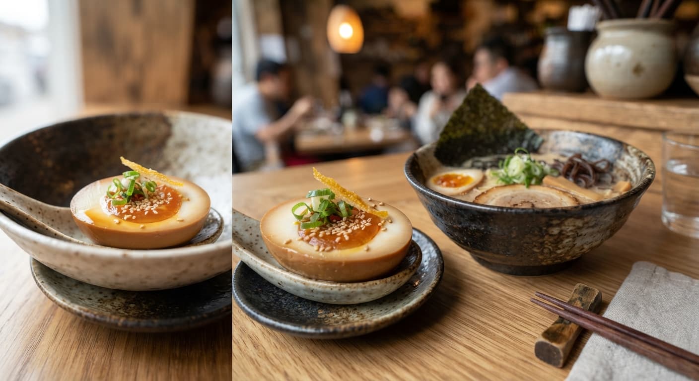 Citrus‑Soy Ramen Egg