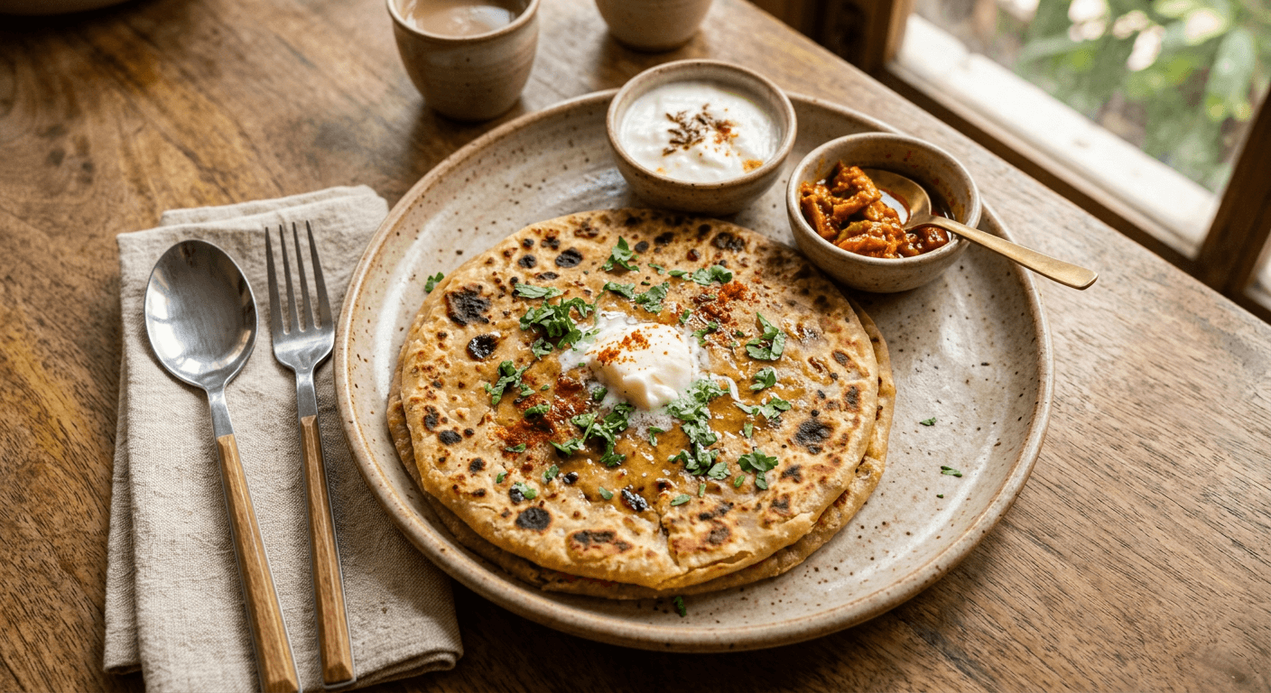Classic Aloo Paratha