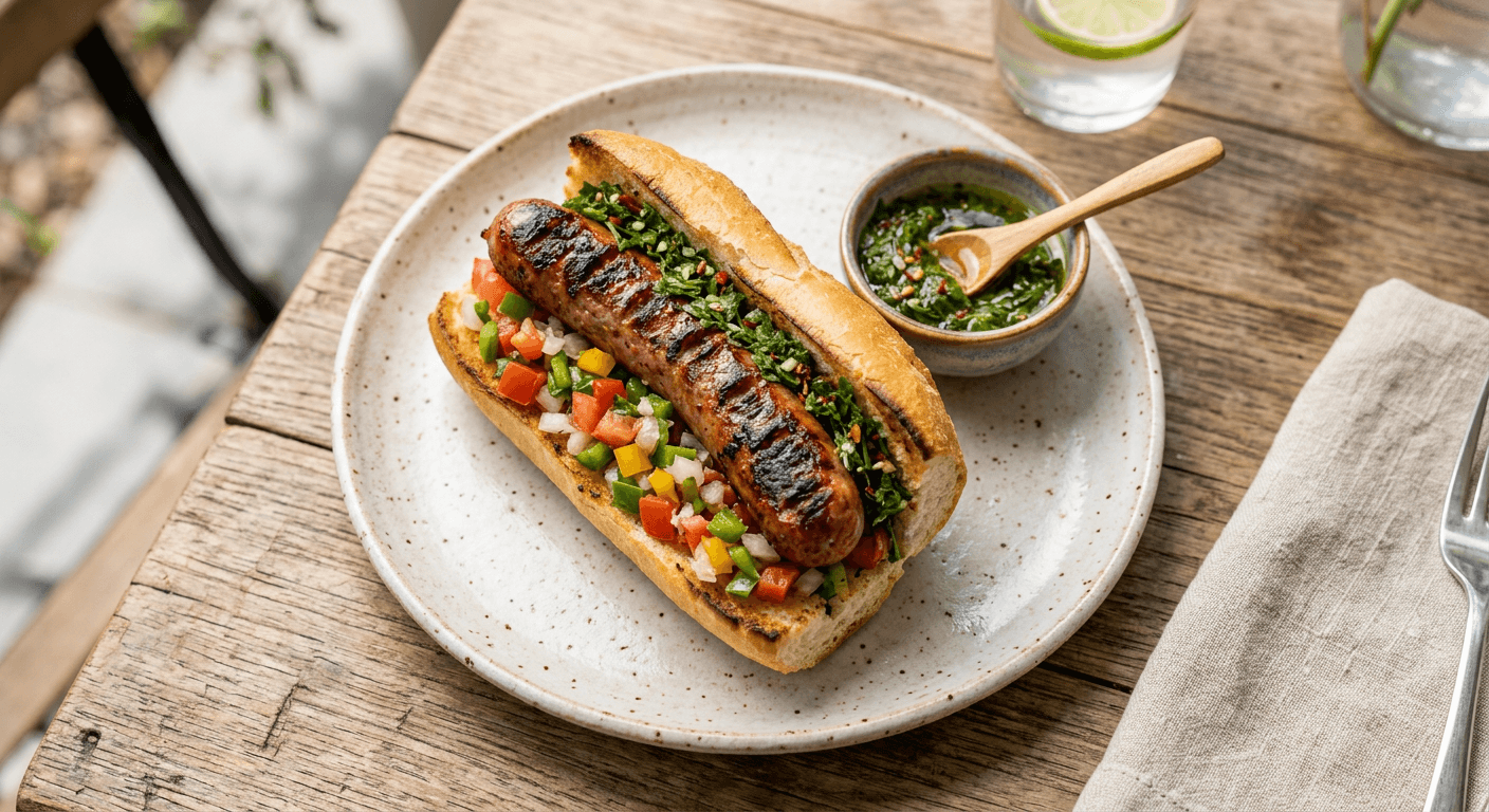 Classic Argentine Choripán