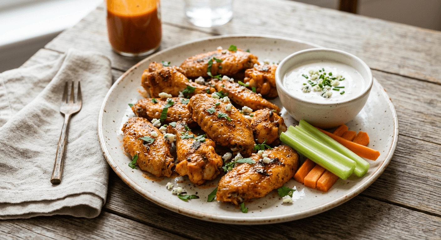 Classic Baked Buffalo Wings