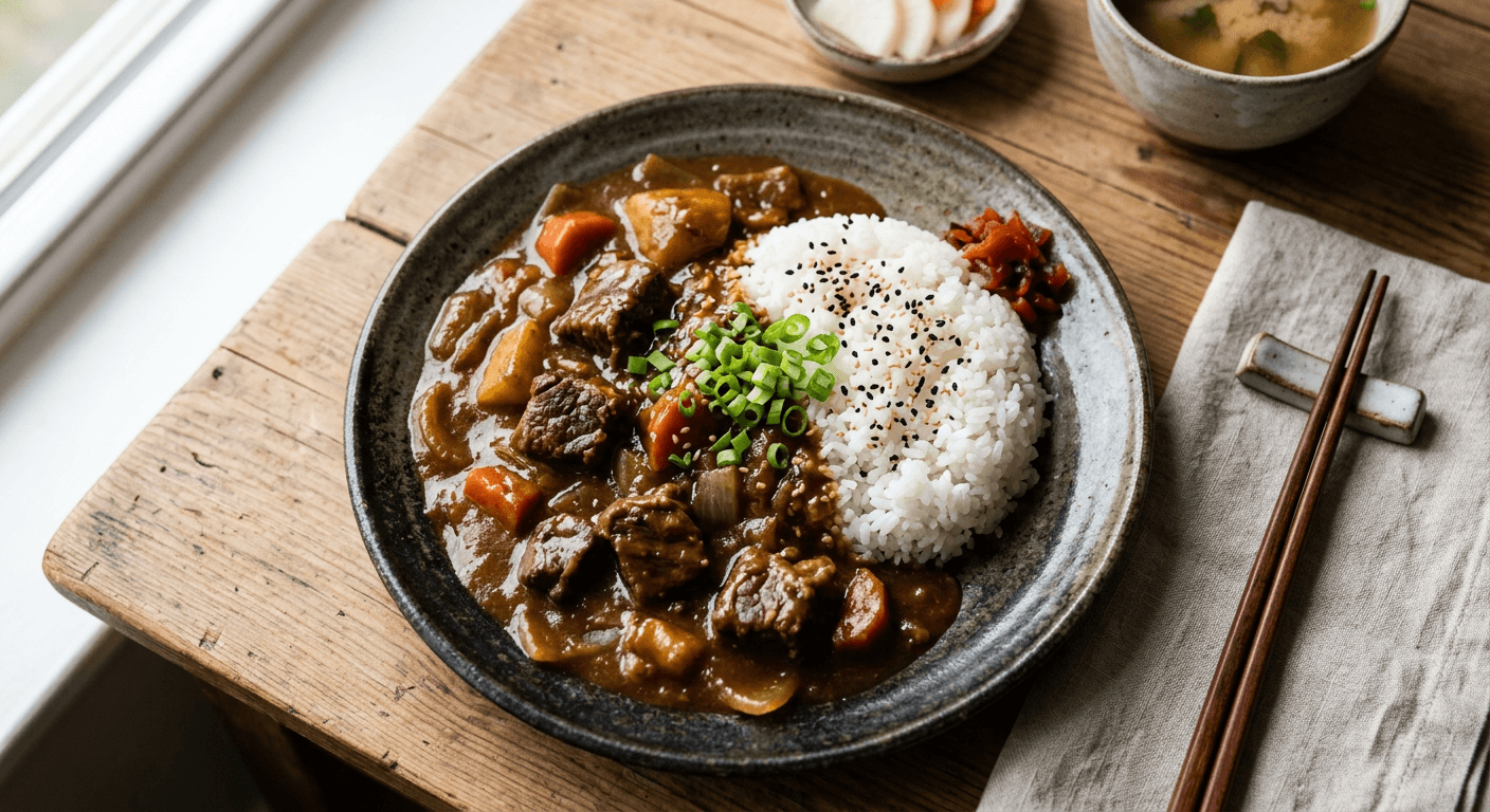 Classic Beef Japanese Curry