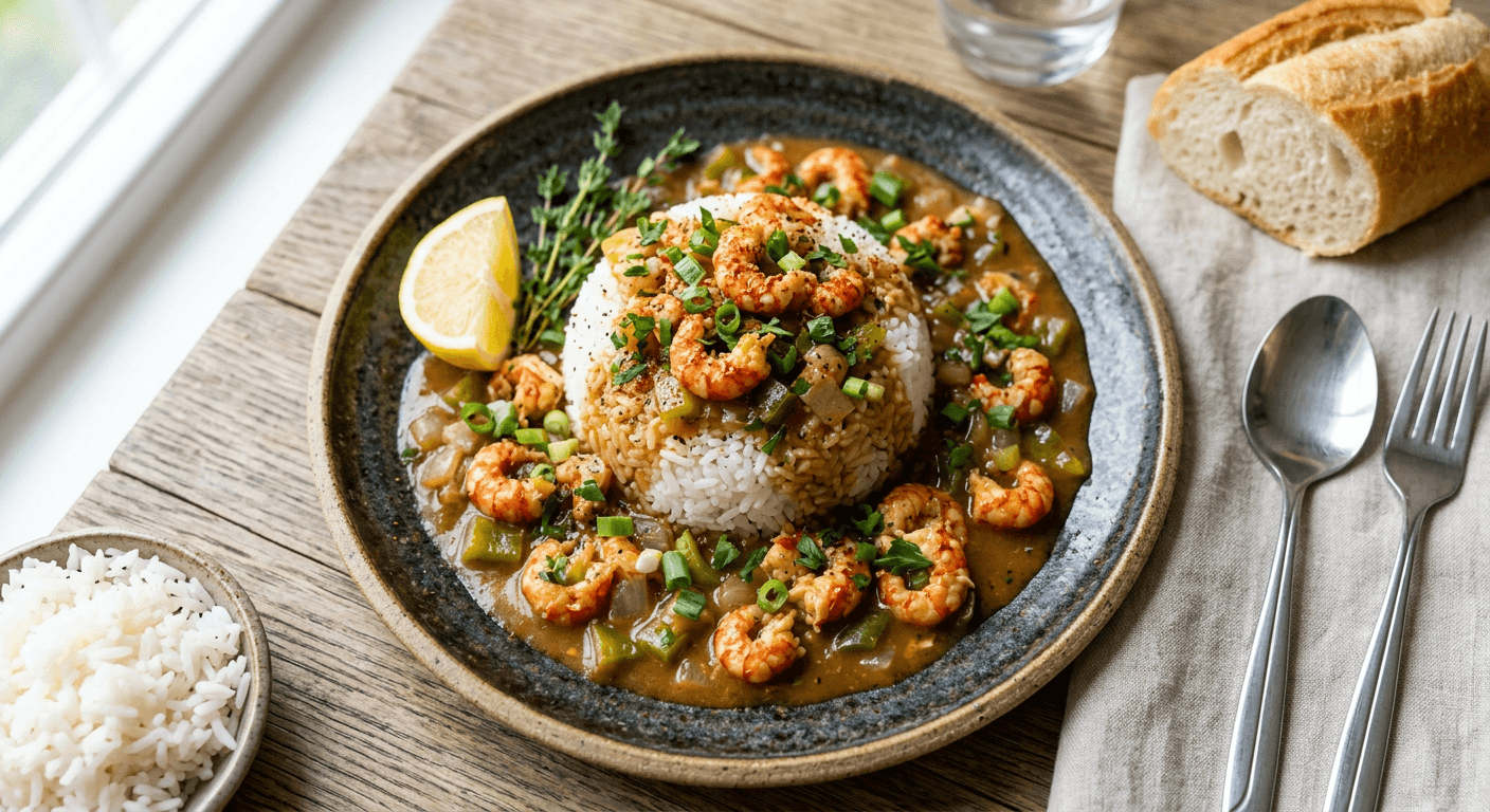 Classic Cajun Crawfish Etouffee