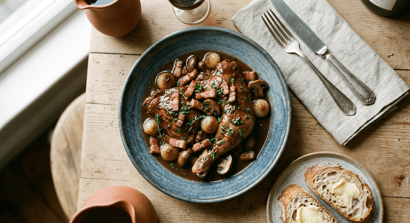 Classic Coq Au Vin