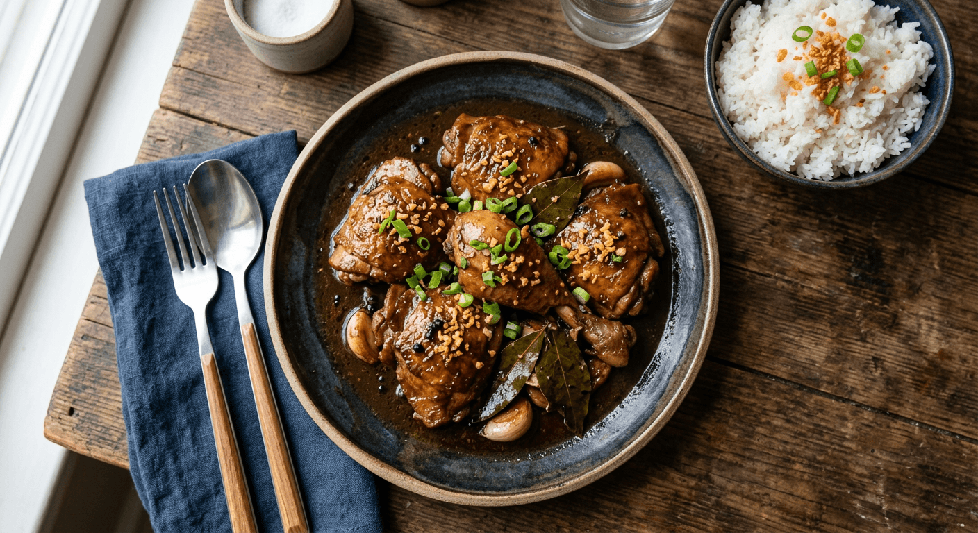 Classic Filipino Chicken Adobo