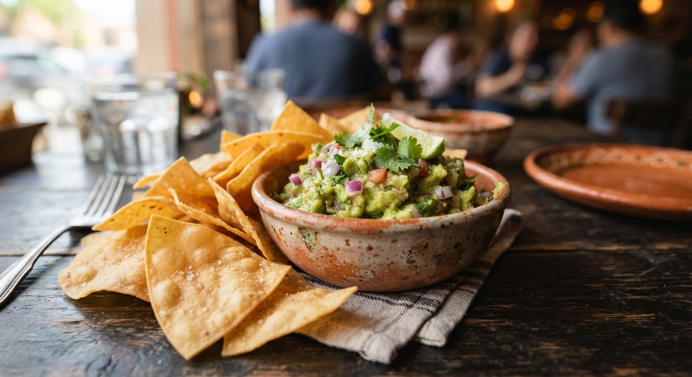 Classic Guacamole with Chips