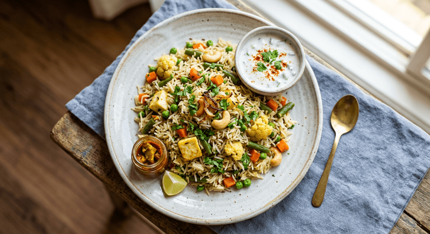 Classic Indian Vegetable Pulao