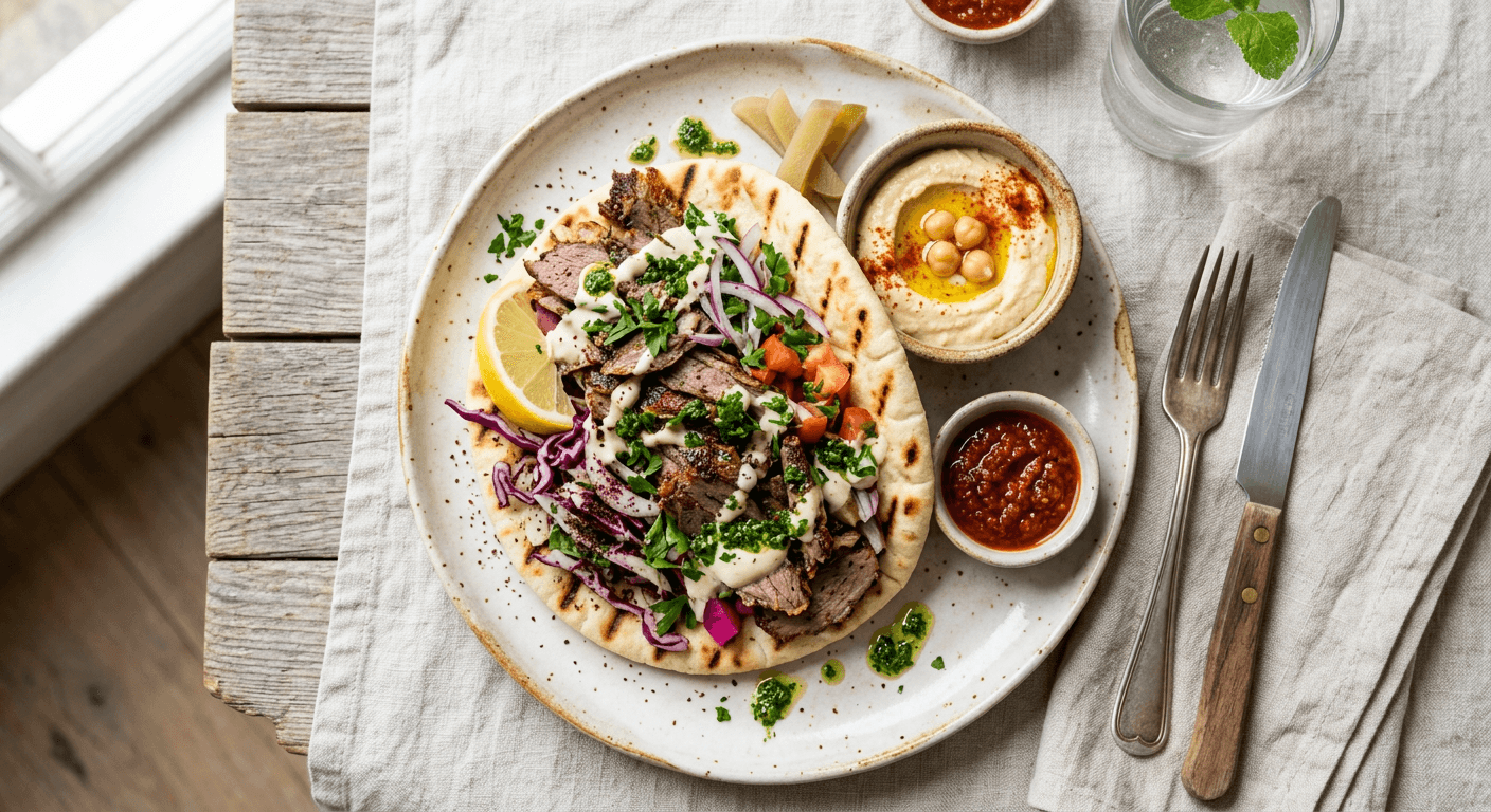 Classic Lamb Shawarma