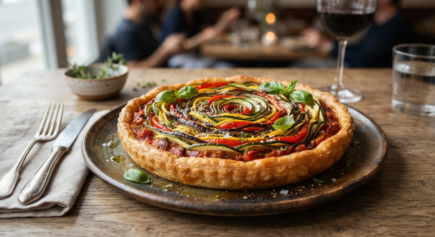 Classic Ratatouille Tart