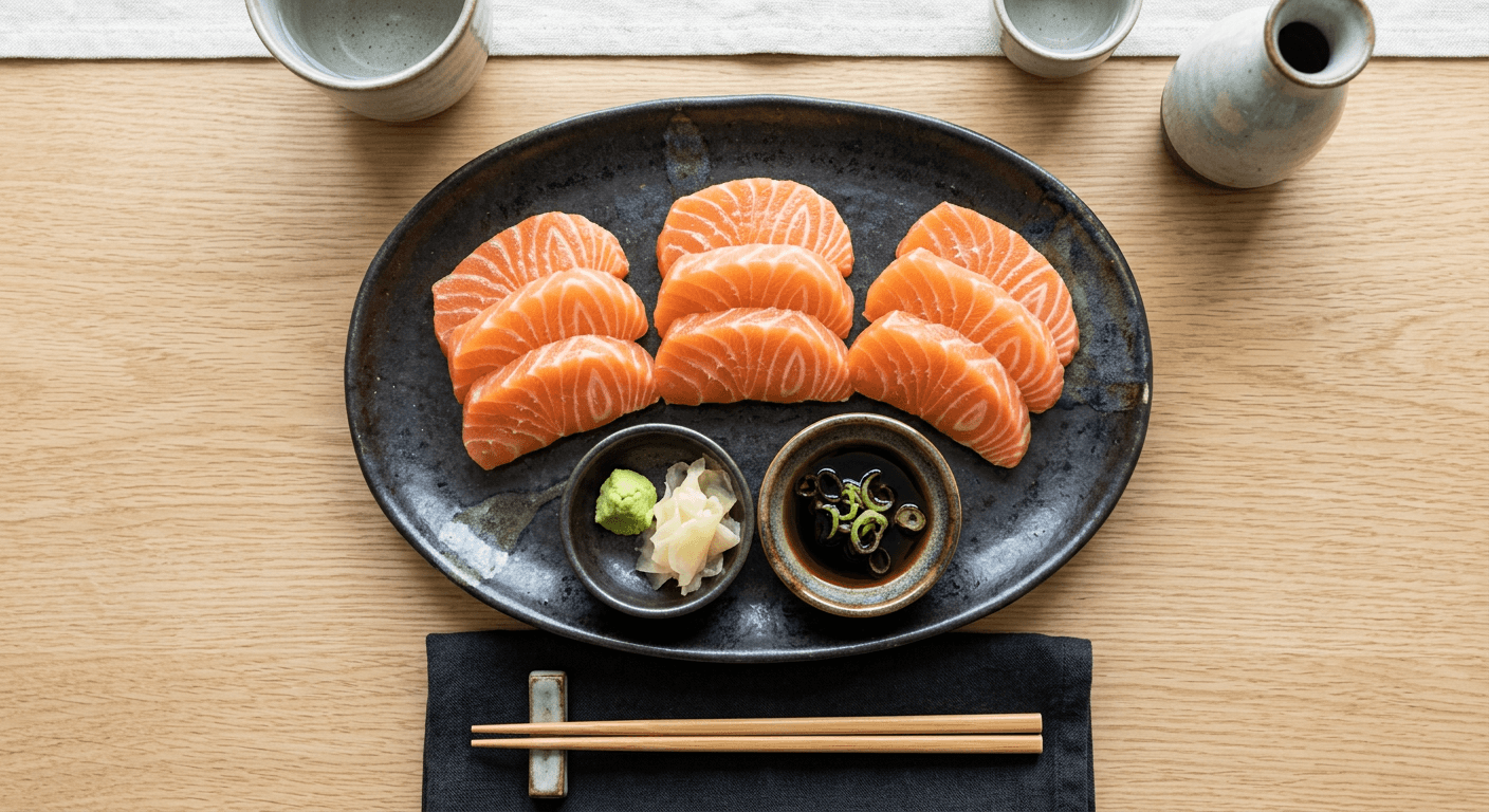 Classic Salmon Sashimi
