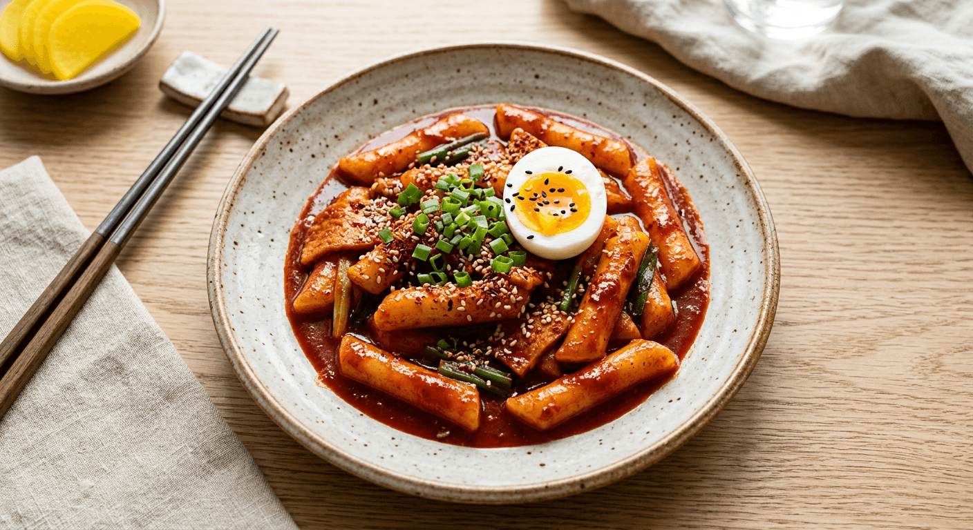 Classic Spicy Tteokbokki