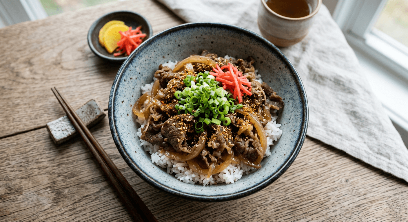 Classic Tokyo-Style Gyudon