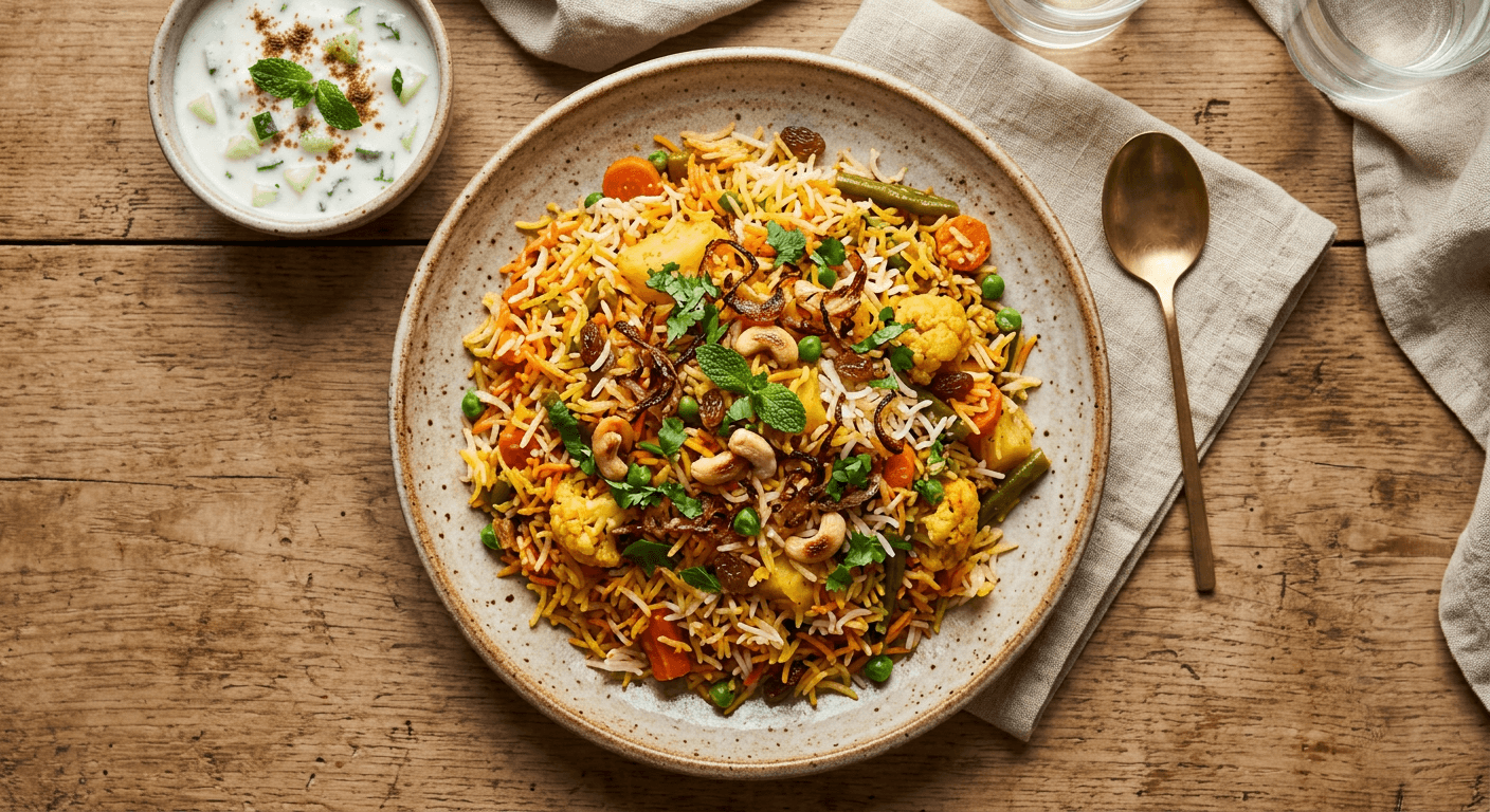Classic Vegetable Biryani