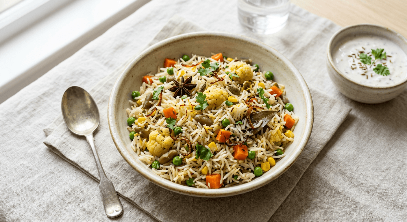 Classic Vegetable Pulao