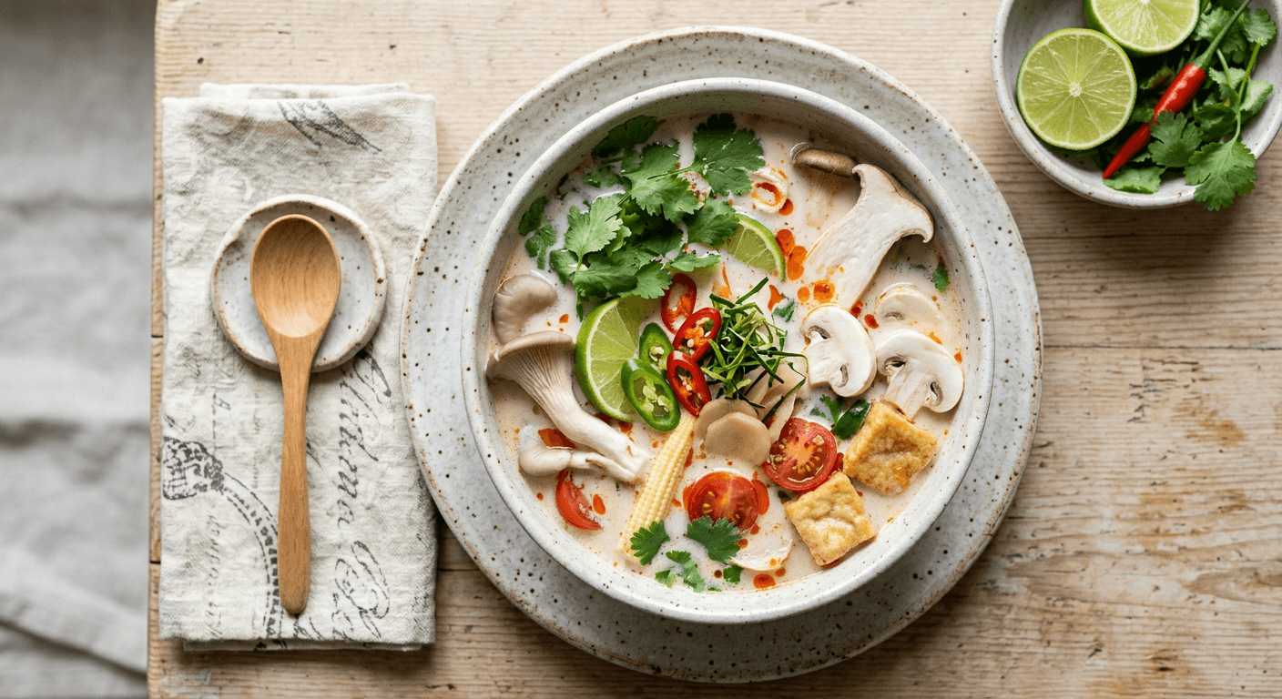 Classic Vegetarian Tom Kha Gai