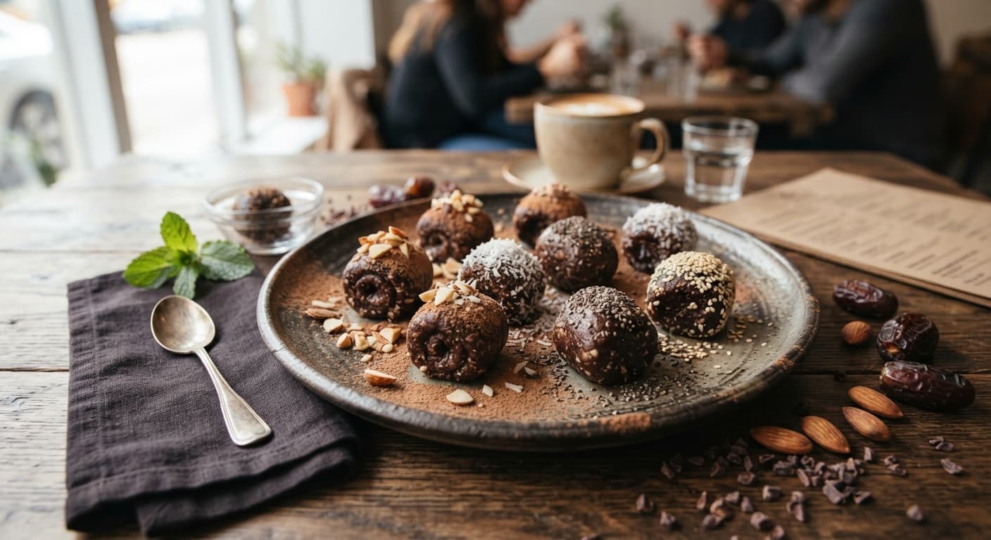 Cocoa Date Energy Bites