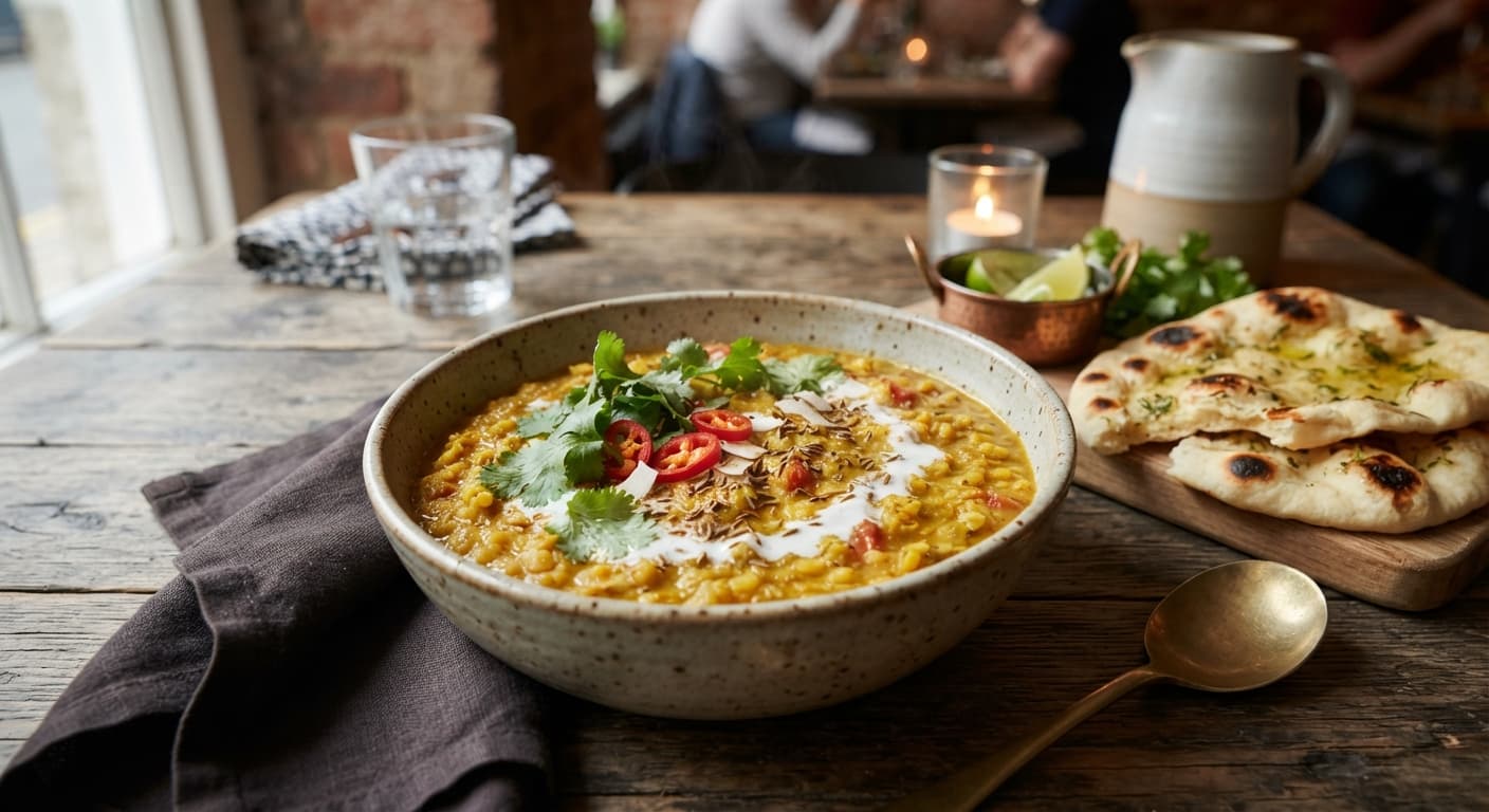 Coconut‑Lentil Dal
