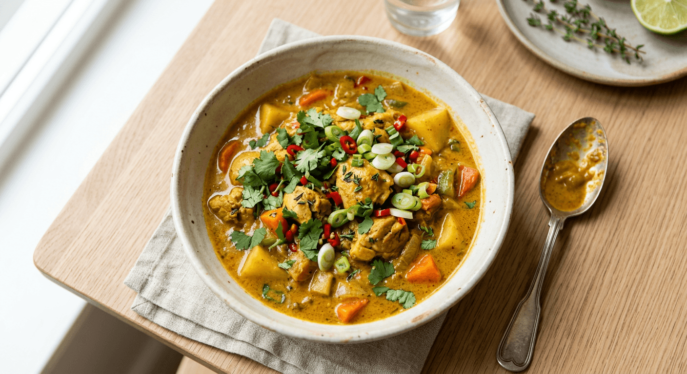 Coconut Milk Jamaican Curry