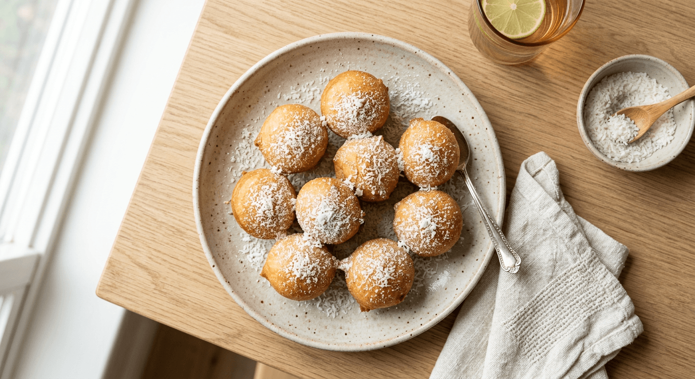 Coconut Milk Puff Puff