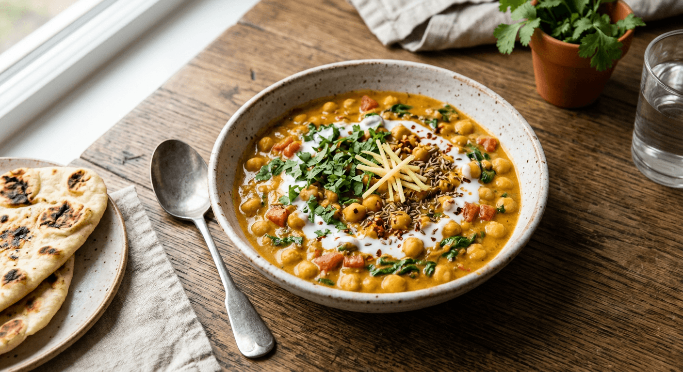 Creamy Chickpea Curry