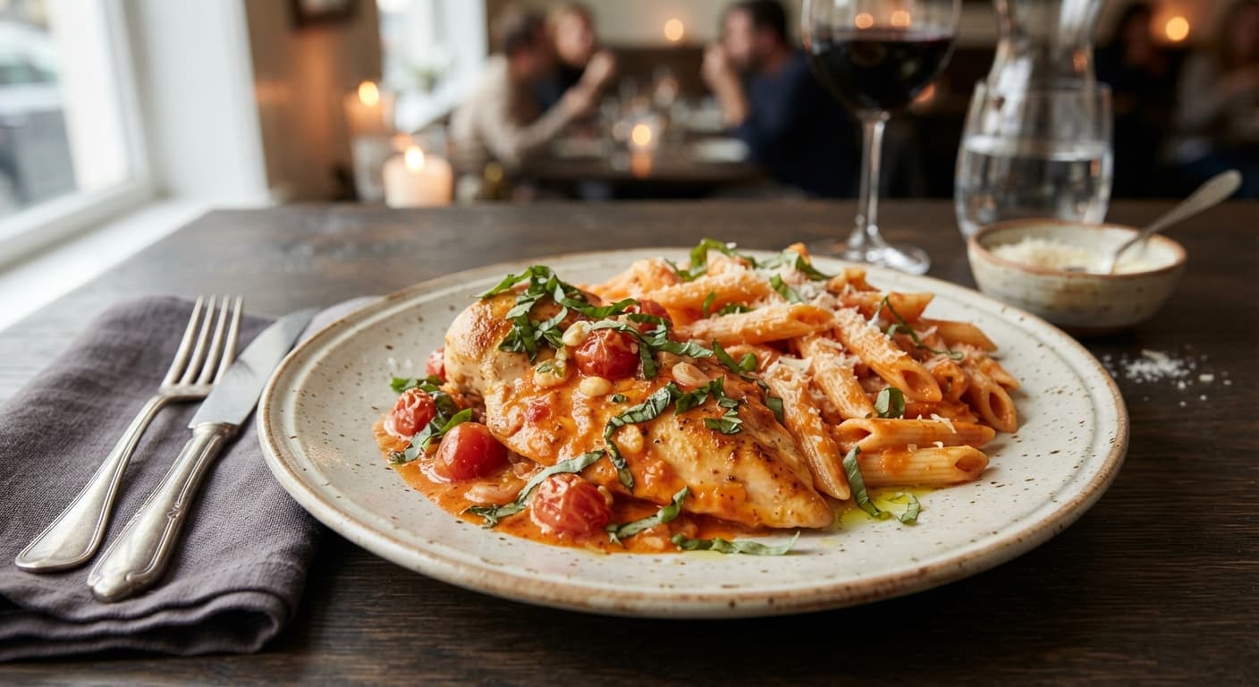 Creamy Tomato Basil Chicken