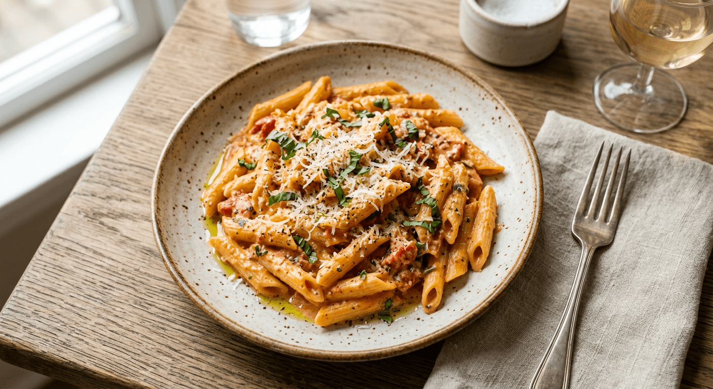 Creamy Tomato Penne