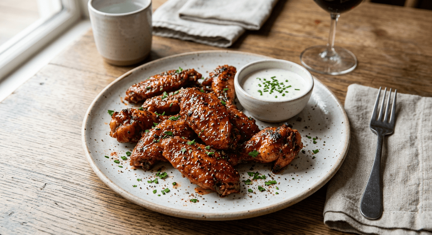 Creole Butter BBQ Wings