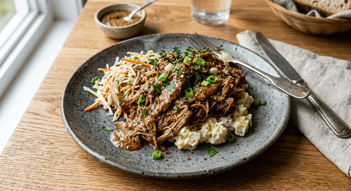 Creole Mustard Pulled Pork