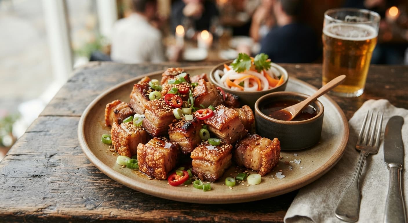 Crispy Pork Belly Bites