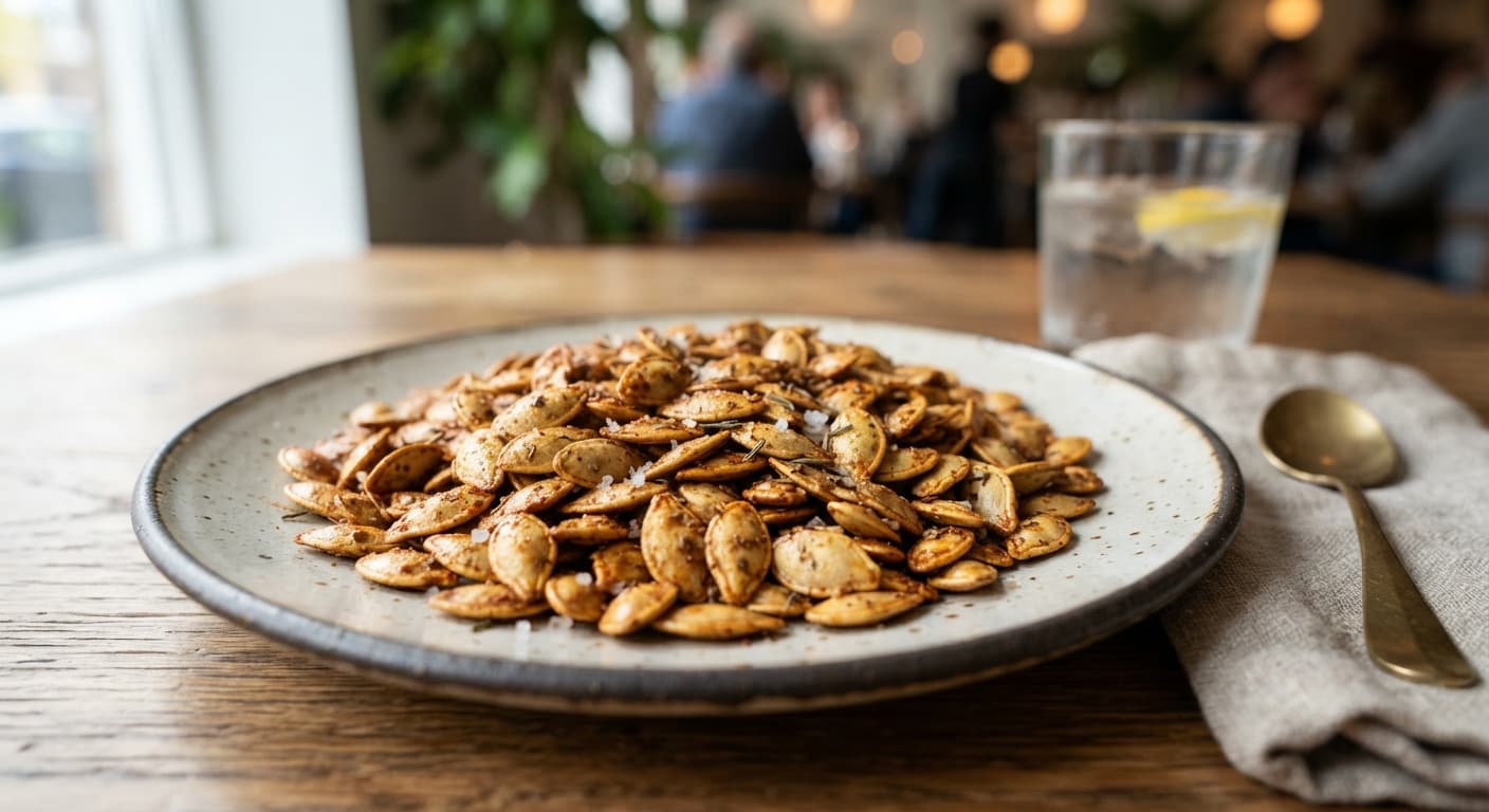 Crispy Roasted Pumpkin Seeds