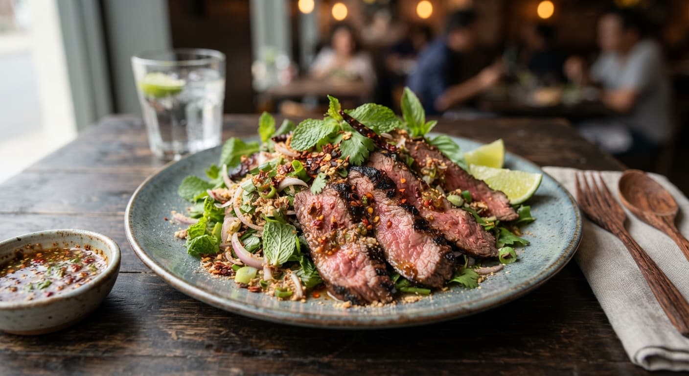 Crying Tiger Grilled Beef Salad
