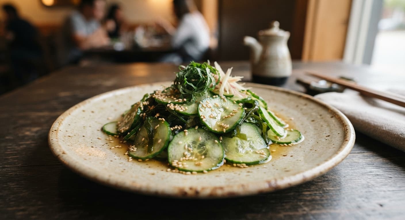 Cucumber Sunomono Salad