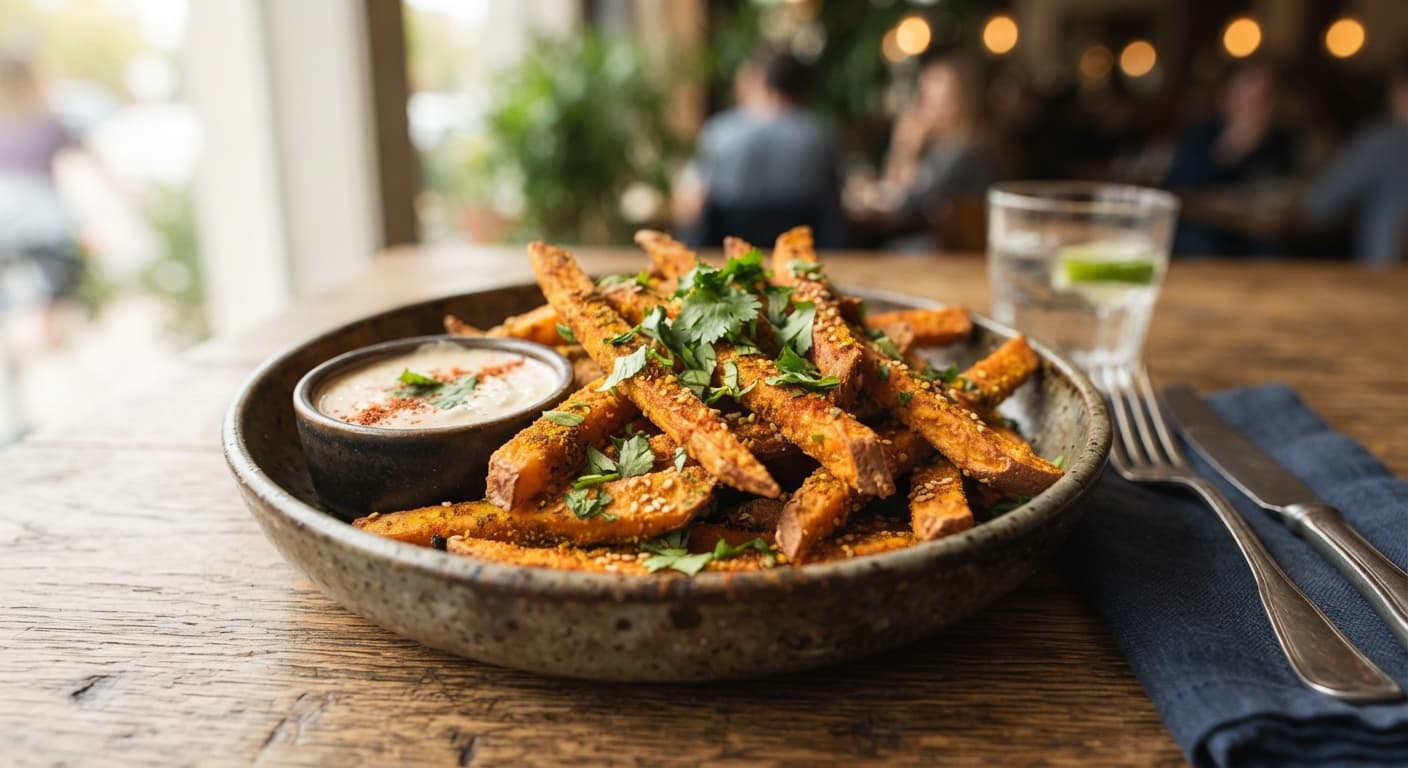 Curried Sweet Potato Fries