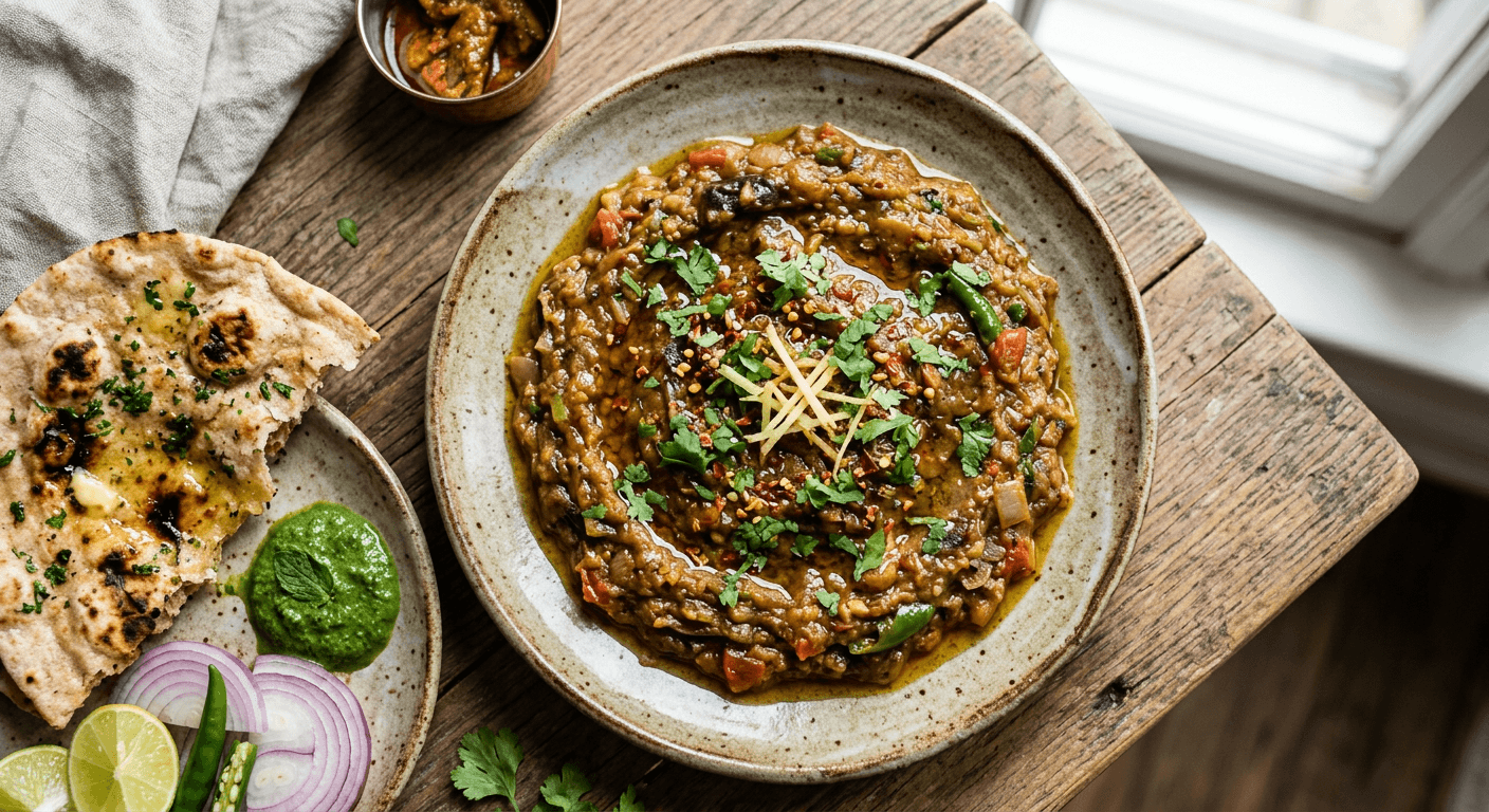 Dhaba Style Baingan Ka Bharta