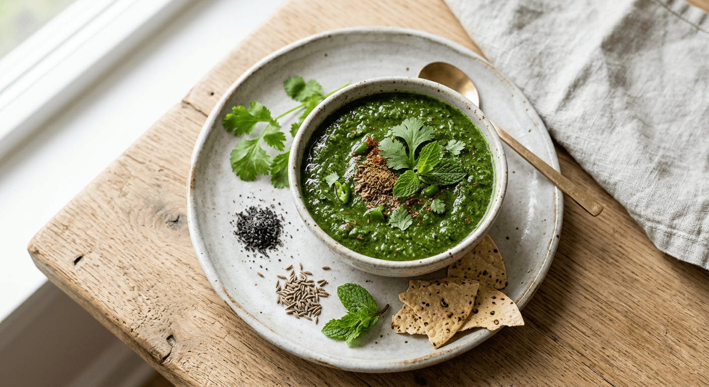 Dhaniya Pudina Chutney