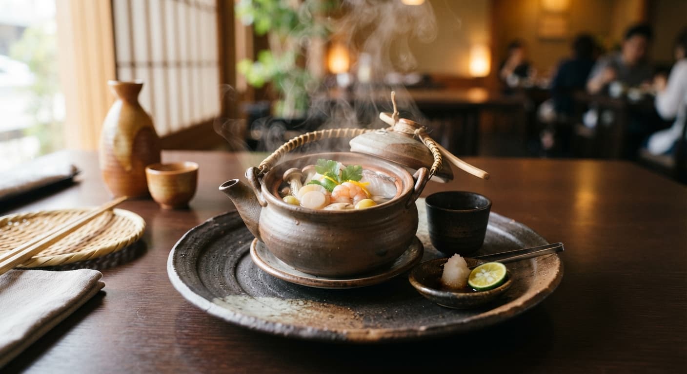 Dobin Mushu Seafood Steam Pot