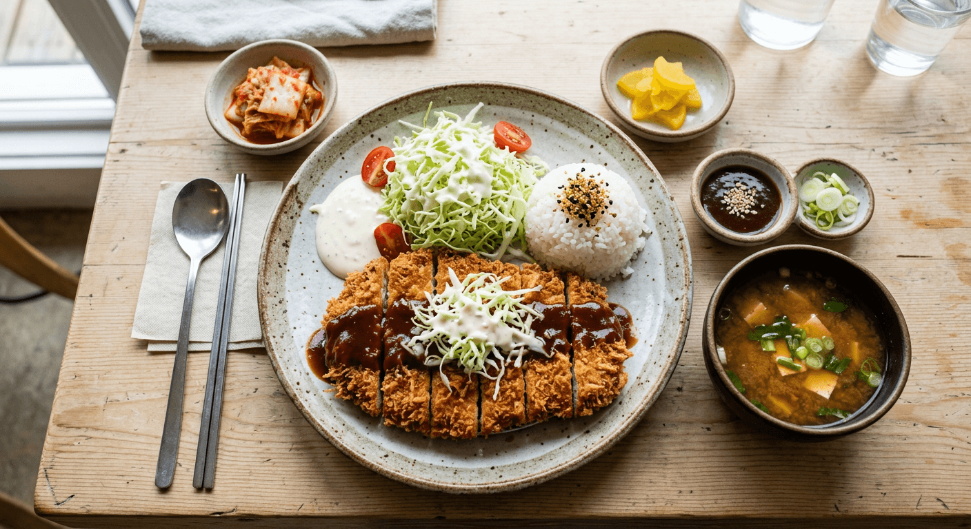 Donkkaseu (Korean Style)