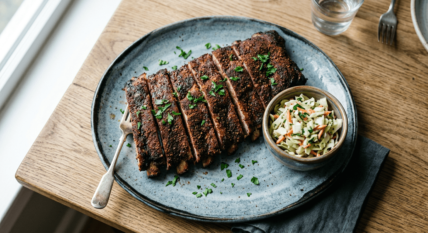 Double-Dusted Memphis Ribs