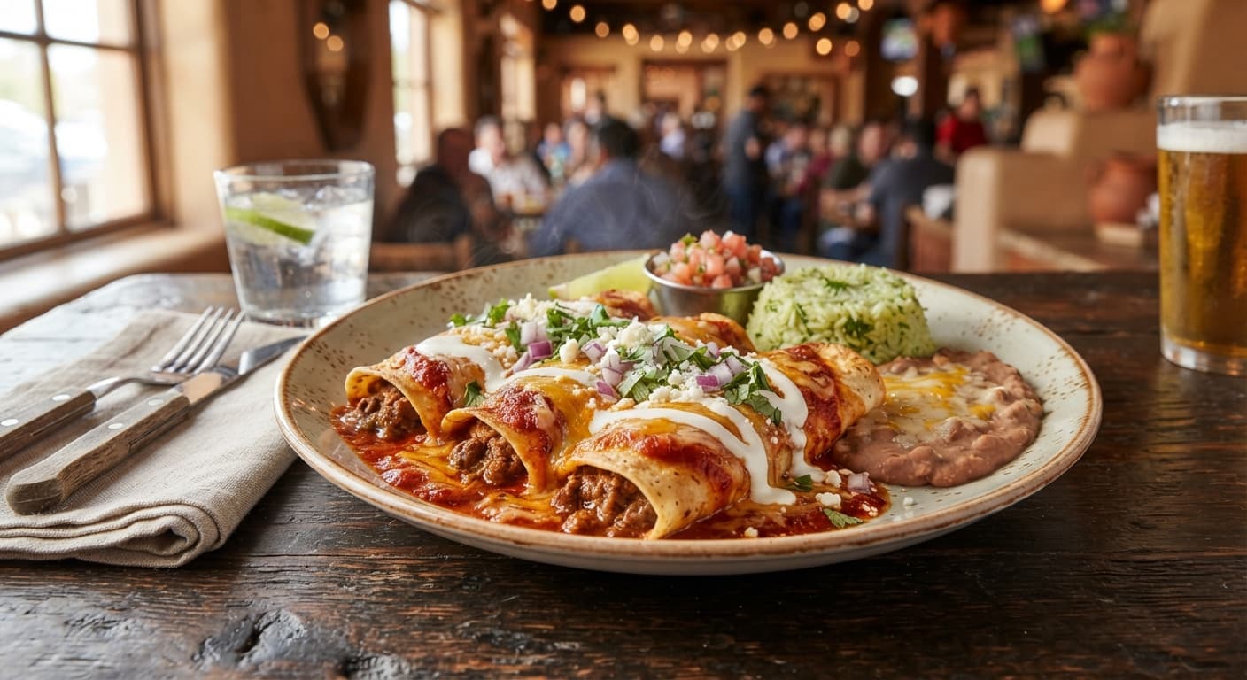 Easy Beef Enchiladas