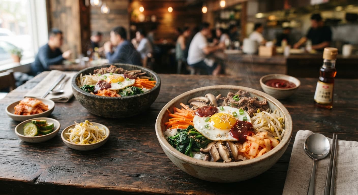 Easy Bibimbap Bowls
