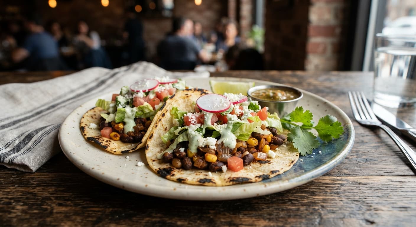 Easy Black Bean Tacos