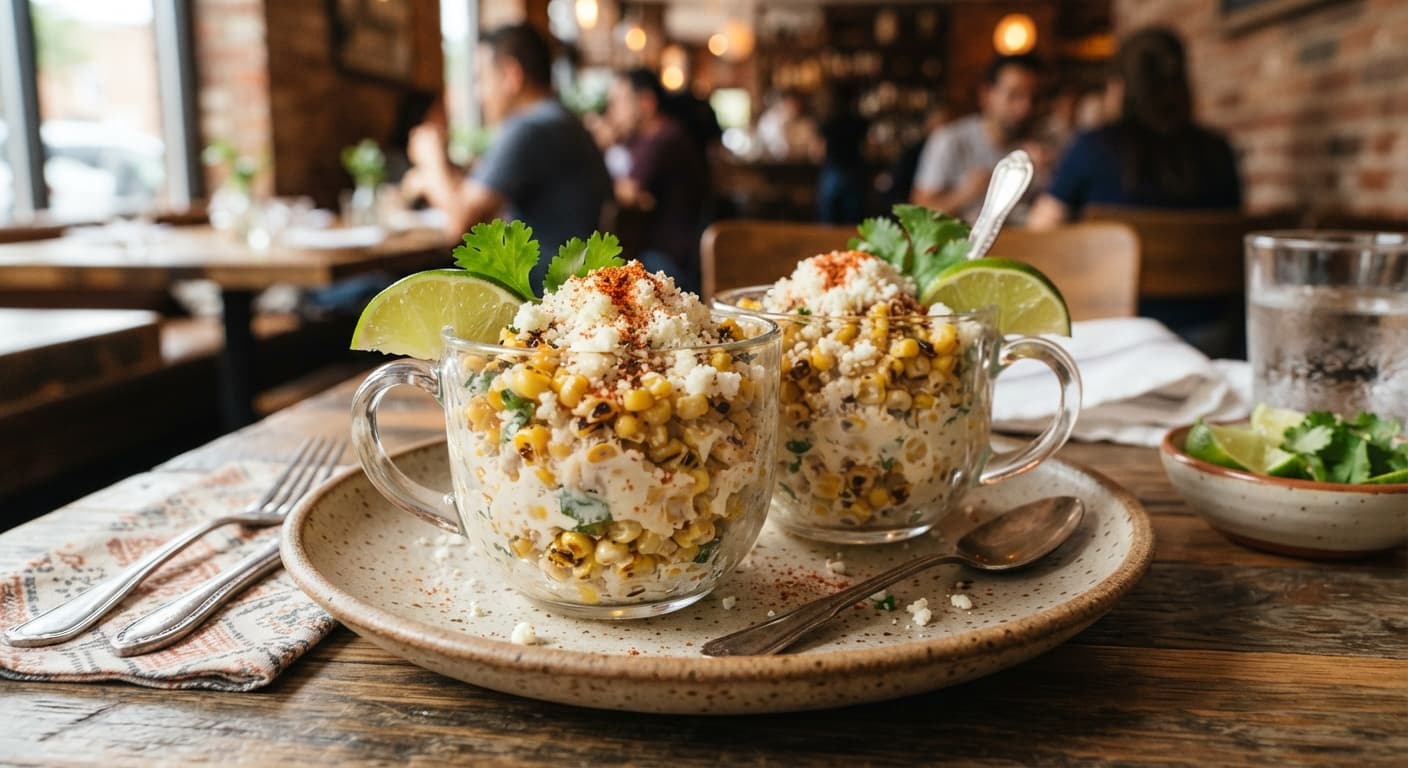 Easy Elote-Style Corn Cups