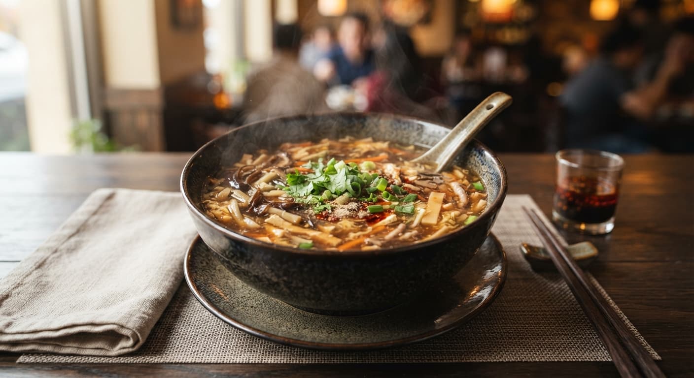 Easy Hot and Sour Soup