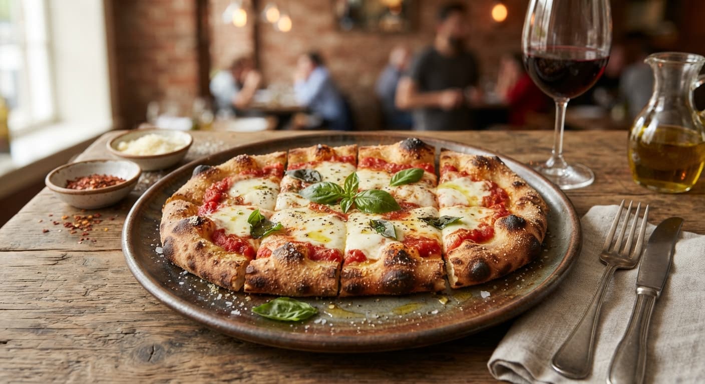Easy Margherita Flatbread