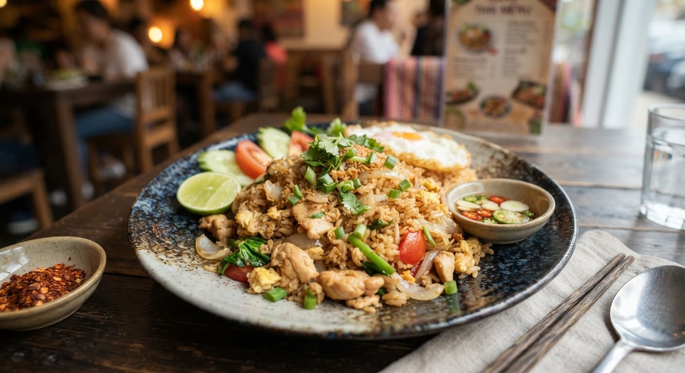 Easy Thai Fried Rice (Khao Pad)