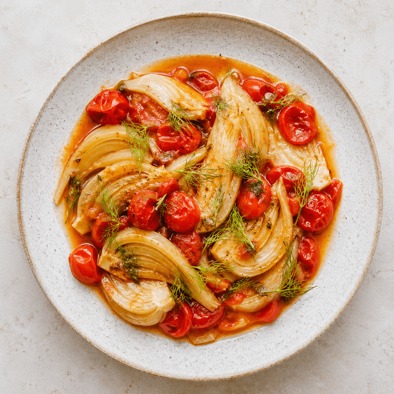 Fennel and Tomato Braise