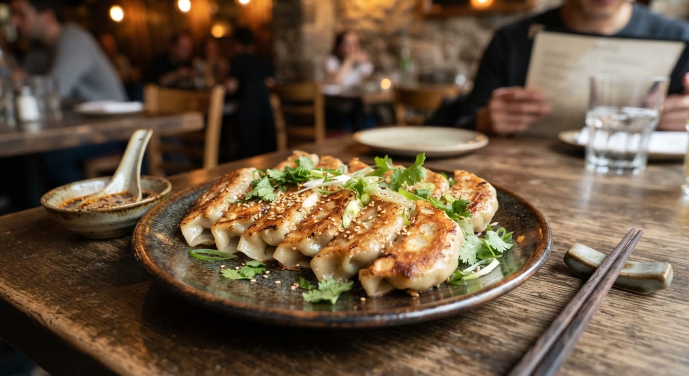 Five-Spice Pan-Fried Dumplings