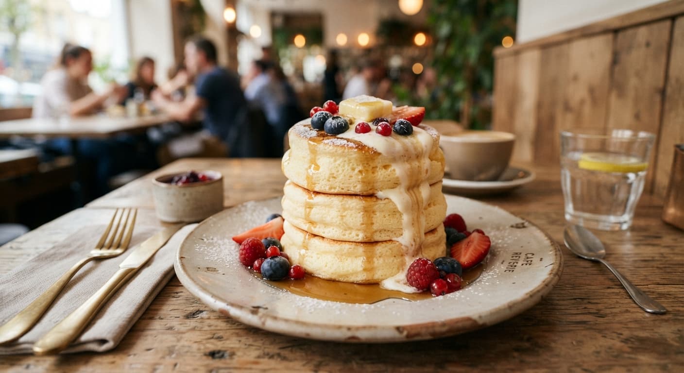Fluffy Souffle Pancakes