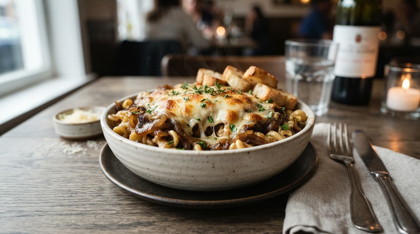 French Onion Pasta