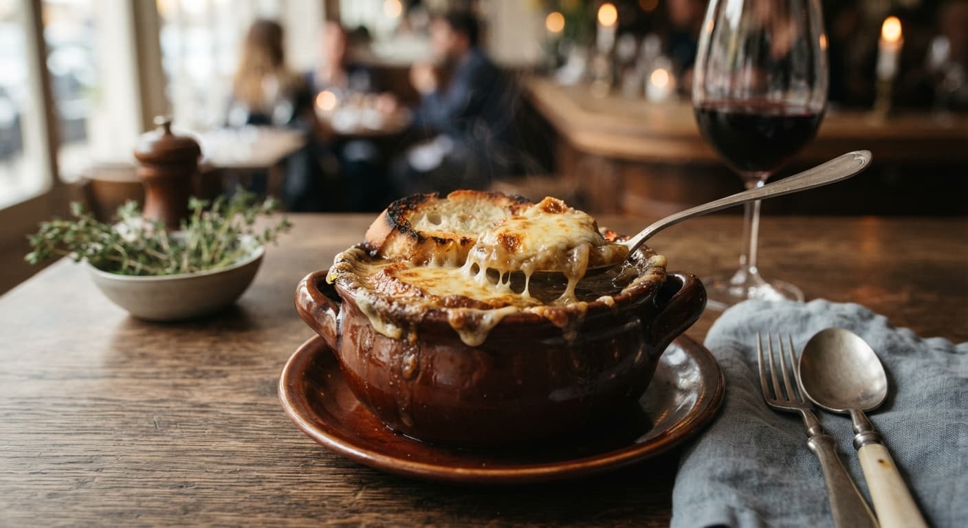 French Onion Soup Gratinée