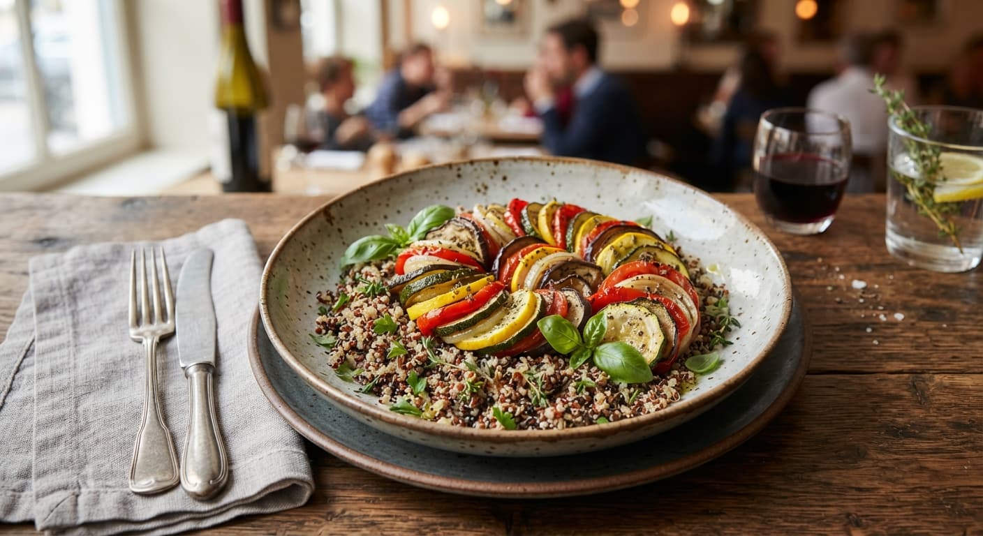 French Ratatouille with Quinoa